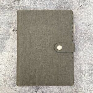 Cagie Refillable Business Notebook Organizer with Extra Pages